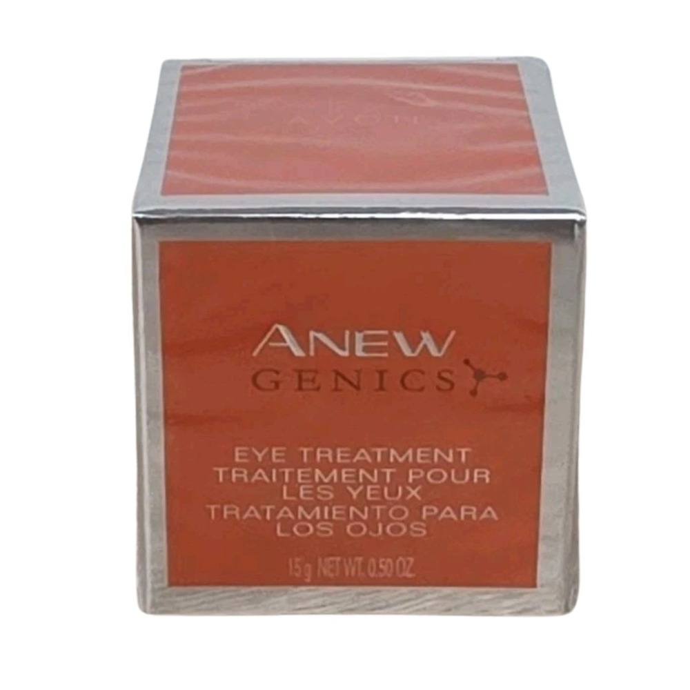 Avon Anew Genics Eye Treatment Anti-Aging Skincare Cream 0.50 oz 15g Sealed
